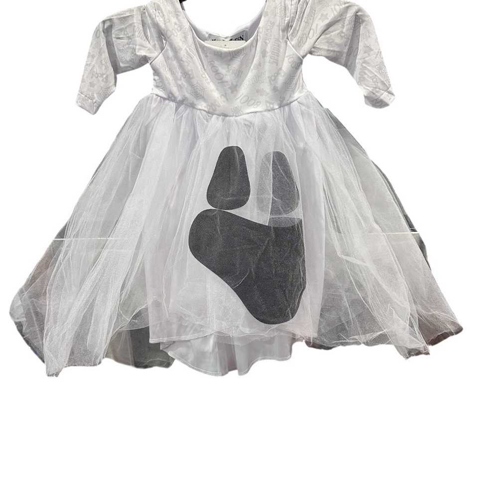 Toddler Ghost Costume Dress – Halloween.com – Size 2T